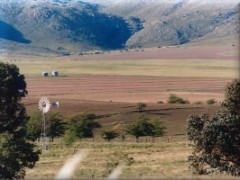 Campo y sierras - Sierra de la Ventana - Buenos Aires - Argentina;
